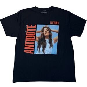 Fletcher In Search Of The Antidote Tour T Shirt Black Graphic 2024 Concert XL